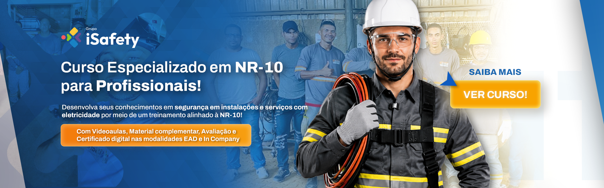 Curso Especializado em NR-10 para Profissionais